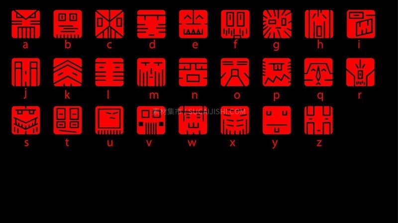 Square Kai 融合日式妖怪美学与极简方正,打造双层视觉语言!